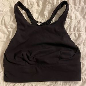 Lululemon wunder train high neck sports bra